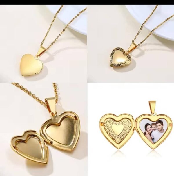 Vnox Locket Necklaces