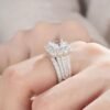Elegant Diamond Ring Set