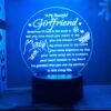 customized LED Acrylic Night Lamp