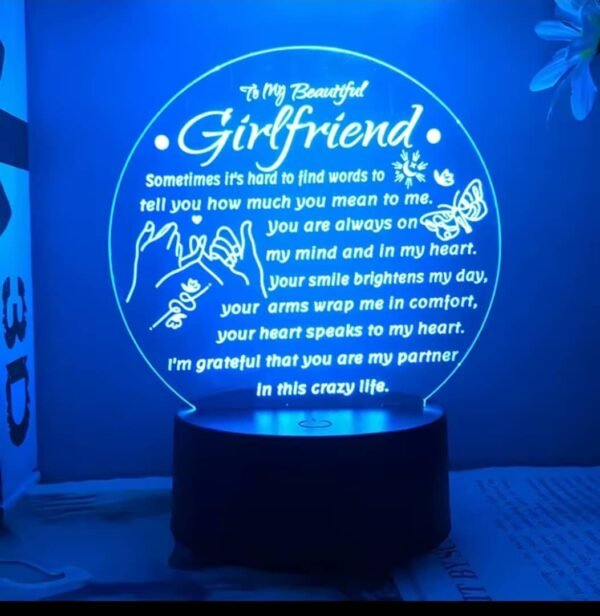 customized LED Acrylic Night Lamp