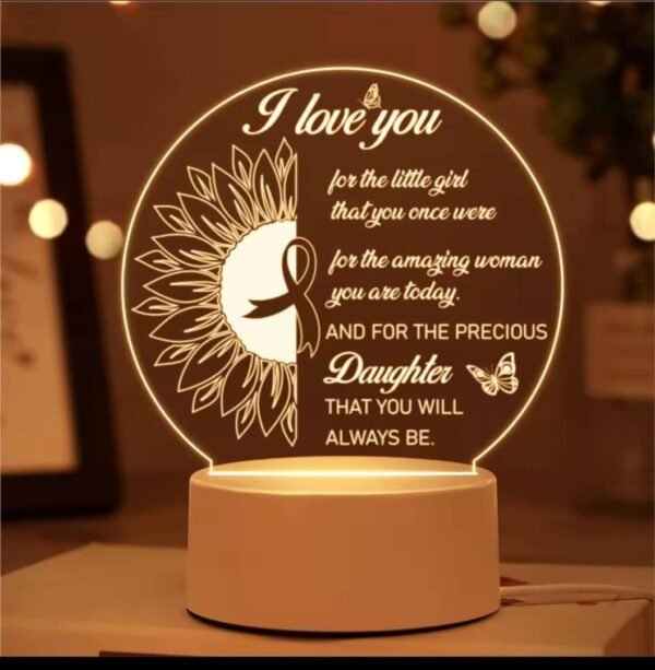 customized LED Acrylic Night Lamp