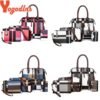 Plaid Handbag Sets