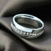 Silver Diamond Ring