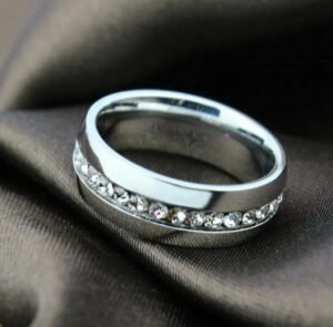 Silver Diamond Ring