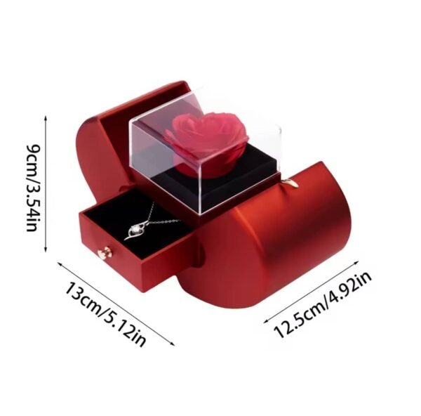 redolence Soap rose Gift box with necklace Box