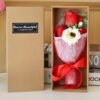 Preserved red rose flower