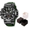 STRYVE Men’s digital sport watch available in different colors