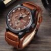 new watches CURREN Luxury Brand Men Watch Leather Strap Fashion Quartz-