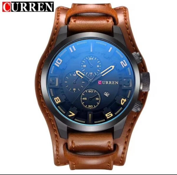 new watches CURREN Luxury Brand Men Watch Leather Strap Fashion Quartz-