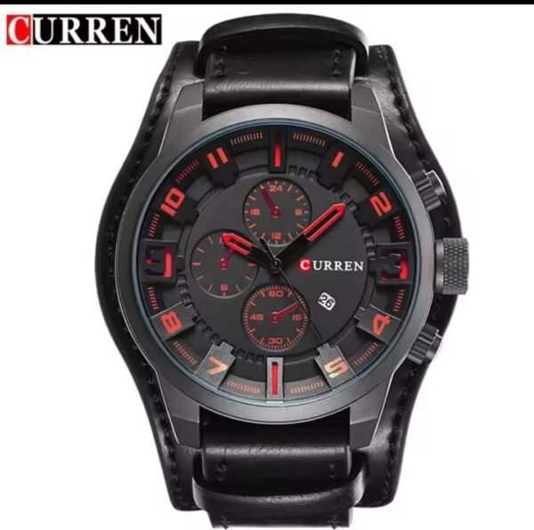 new watches CURREN Luxury Brand Men Watch Leather Strap Fashion Quartz-