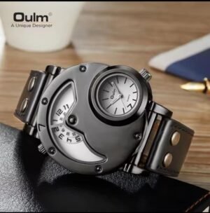 Oulm Dual Dial Wristwatch