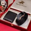 Luxury Wallet and Belt Gift Set