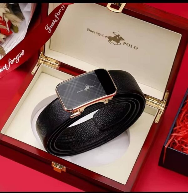 Luxury Wallet and Belt Gift Set