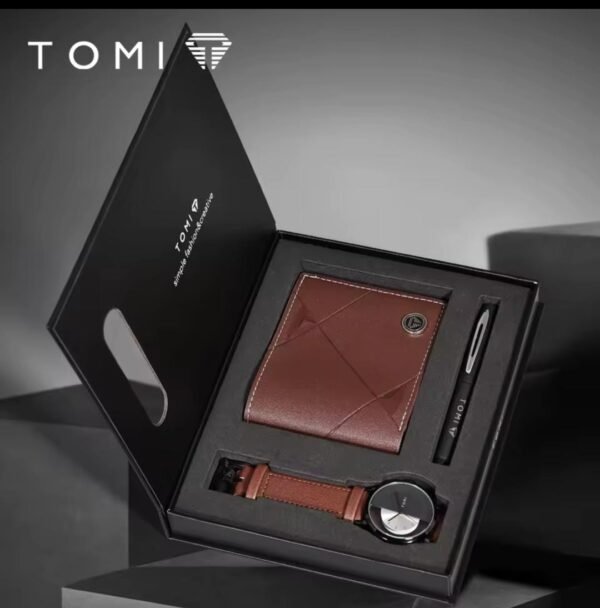 tomi Luxury Men's Accessory Set