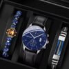 Hikun Wristwatch and Bracelet Set