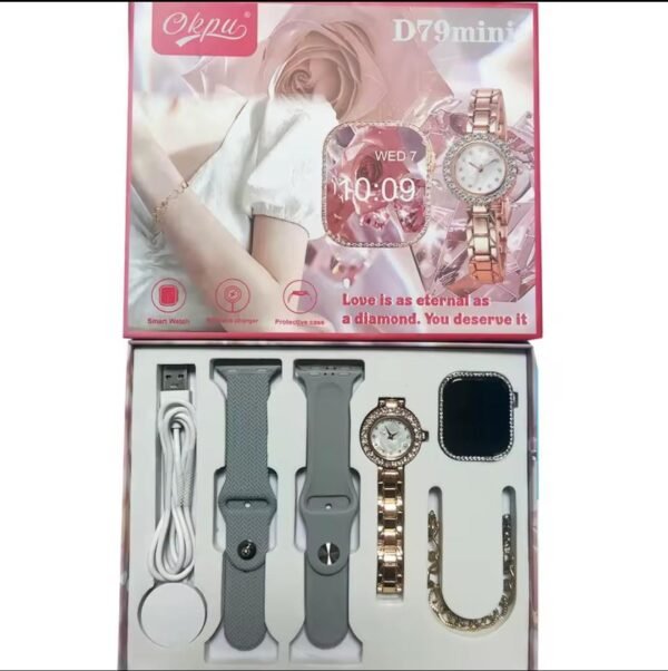 EKPU D79 Mini Smartwatch Set