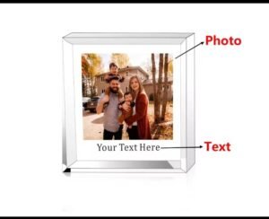 Personalized Crystal Photo Frame