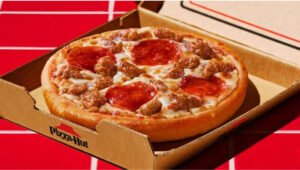 Personal Pan pizza …..45mins delivery