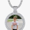 Custom Gold Photo Pendant (with your customized photo)