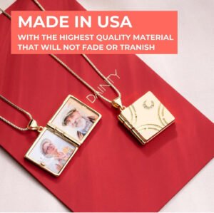 Customized Photo Locket Necklace (with your photo)