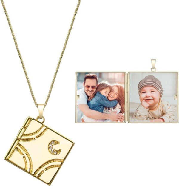 Customized Photo Locket Necklace (with your photo)