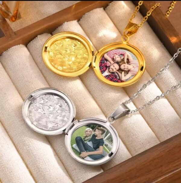 Custom Photo Locket Necklace