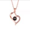Heart Pendant Necklace with your photo