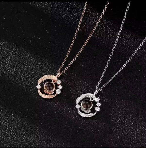 Heart Pendant Necklace with your photo