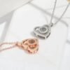 Heart Pendant Necklace with your photo