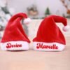 Personalized Christmas Santa Hats