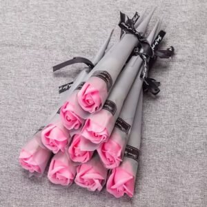 Artificial Red Roses Bouquet