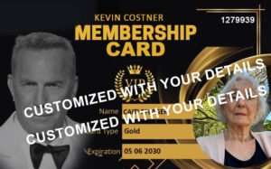 Customized plastic Membership Card