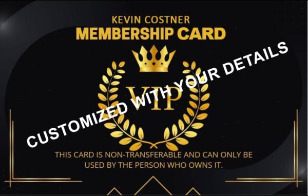 Customized plastic Membership Card