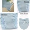 Colorful Women's Ribbed Underwear 5 set