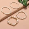 Elegant Pearl Bracelet Set