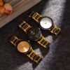 Elegant Gold and Black Watch