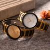 Elegant Gold and Black Watch